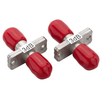 

5Pcs/Lot 3dB ST Fixed Flange Fiber Attenuator,ST/UPC Optical Fixed Attenuator Fast Connector Fiber Coupler 1dB~15dB