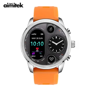 

Aimitek T3 Sports Hybrid Smart Watch IP68 Waterproof Fitness Activity Tracker Heart Rate Blood Pressure Monitor for iOS Android