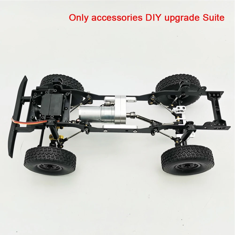 

Outdoor Toys Durable Metal Children Interactive DIY Upgrade Gearbox Set Gift Development Buggy RC Car Parts For WPL C14 C24 C34