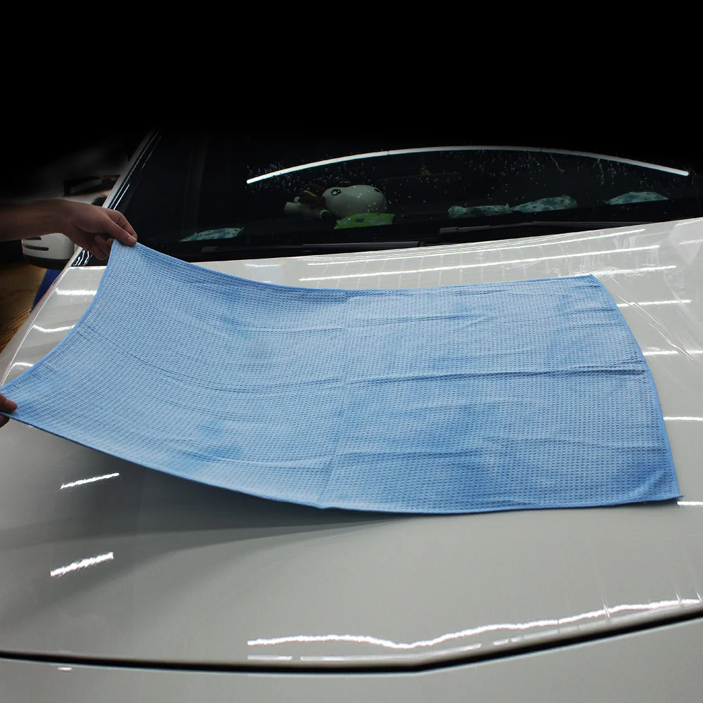 Полотенце из микрофибры с вафельным плетением|drying towel|microfiber drying towelauto shine |