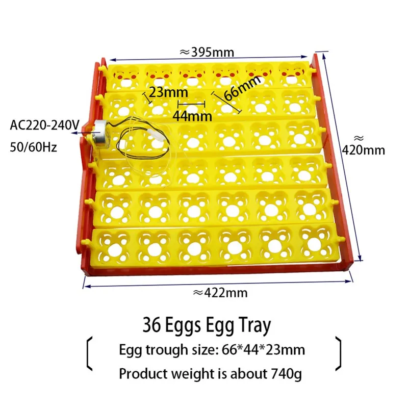 2 комплекта инкубатор яйца лоток 56/48/36/24 яйца позиции Размер мотора 220V или 110V дополнительного оборудования для кормления птицы принадлежности для инкубаторов
