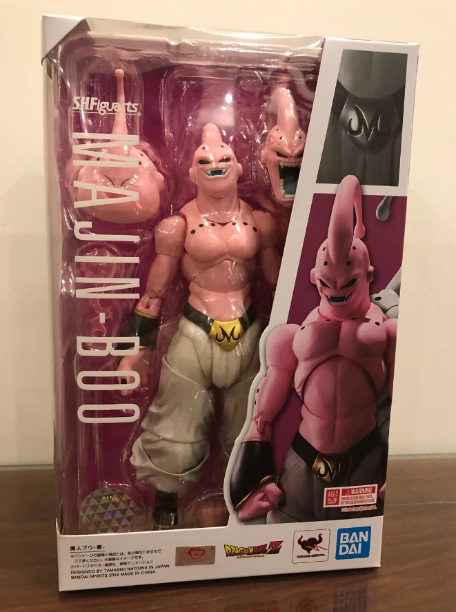 PrettyAngel-Подлинная BANDAI spirts Tamashii нация S. H. Figuarts эксклюзивная фигурка Dragon Ball Z Majin Buu(Evil