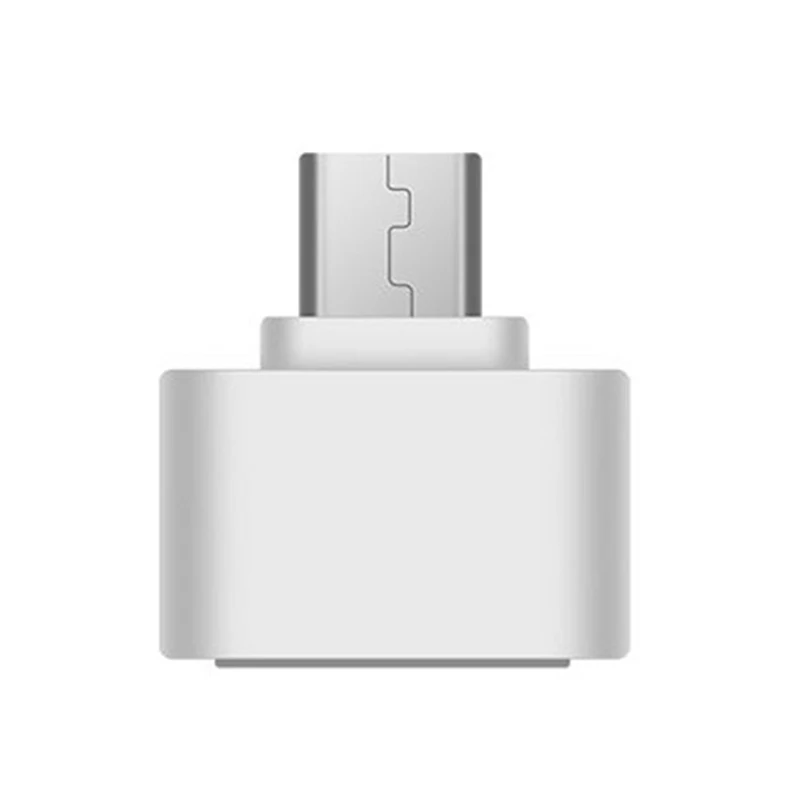 Микро USB к USB конвертер Мини OTG USB кабель OTG адаптер для планшетных ПК Android - Цвет: 2pcs