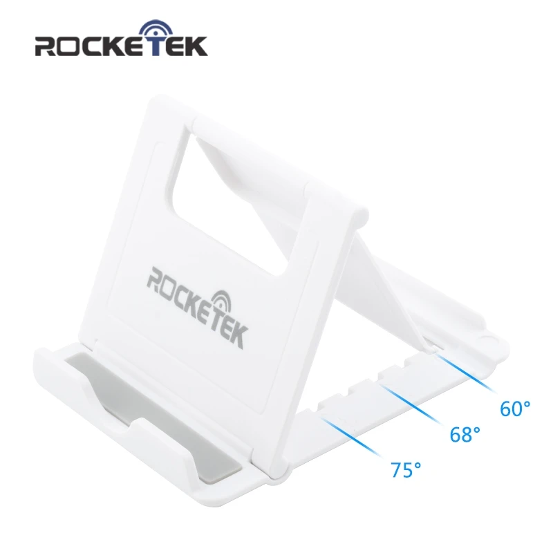 Rocketek Регулируемая Складная подставка для сотового телефона, планшета, настольная подставка, держатель для смартфона, мобильного телефона, кронштейн для iPad, samsung, iPhone 7, 8 x