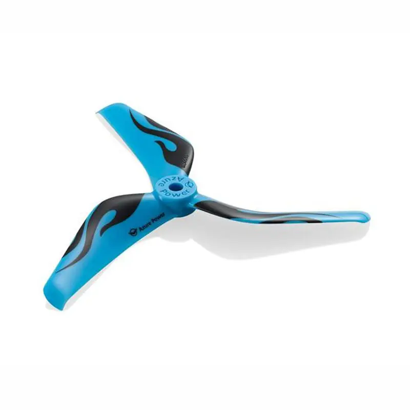 

1 Pair Azure Power 5045 5x4.5x3 3-blade 5 Inch PGF Glass Fiber Propeller for RC Drone FPV Racing Frame Motor DIY Parts Accs Blue