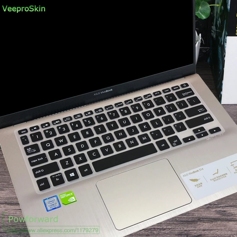 Для ASUS VivoBook 14 X420UA X420 X420CA X420C X412FA x412UA 14 дюймов Силиконовая защита для клавиатуры ноутбука кожного покрова