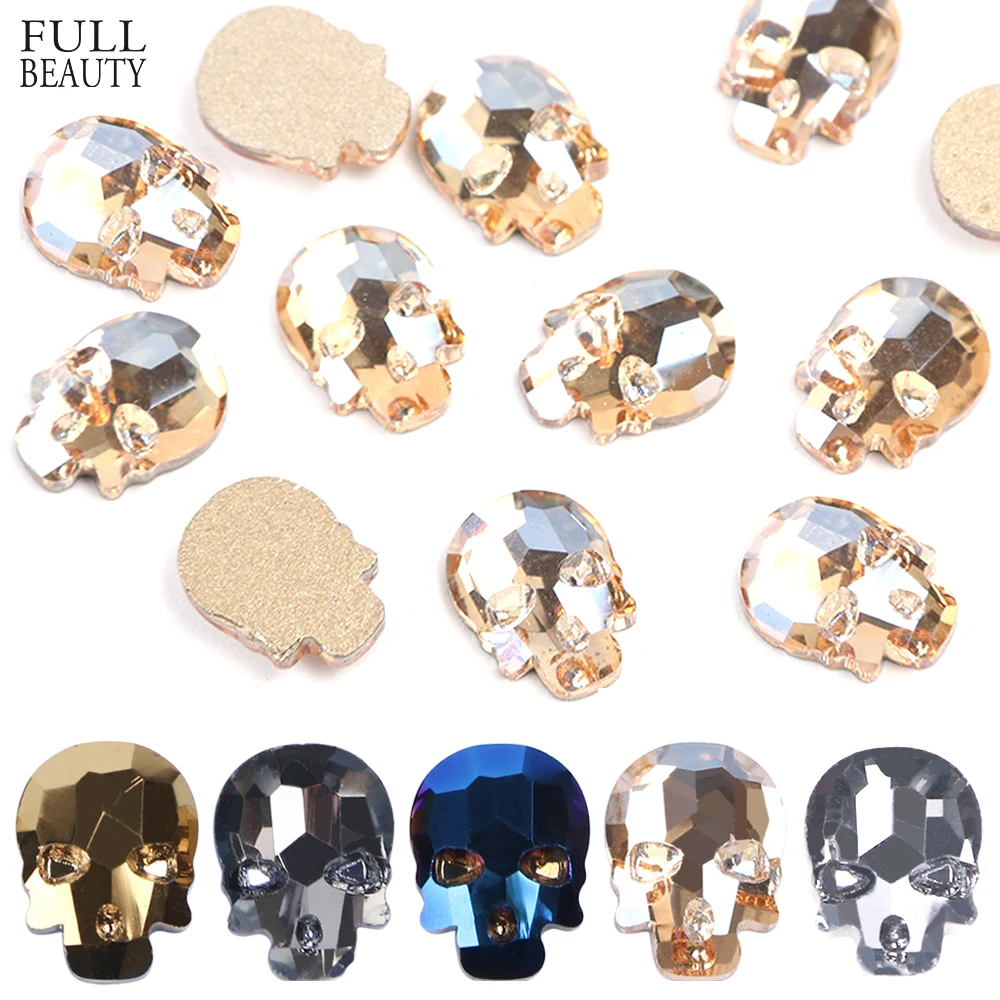 10 قطعة الجمجمة العظام الراين لالمسامير كريستال عودة شقة حجر هالوين سحر 3D مسمار الفن الديكور اكسسوارات CH876-1 10 قطعة الجمجمة العظام الراين لالمسامير كريستال عودة شقة حجر هالوين سحر 3D مسمار الفن الديكور اكسسوارات CH876-1