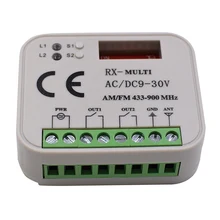 9-30V AC DC RX MULTI 433mhz-868MHZ Beninca DITEC FAAC Hormann V2 ATA PTX-4 433.92MHZ Rolling code Remote control swtich 9-30V AC DC RX MULTI 433mhz-868MHZ Beninca DITEC FAAC Hormann V2 ATA PTX-4 433.92MHZ Rolling code Remote control swtich