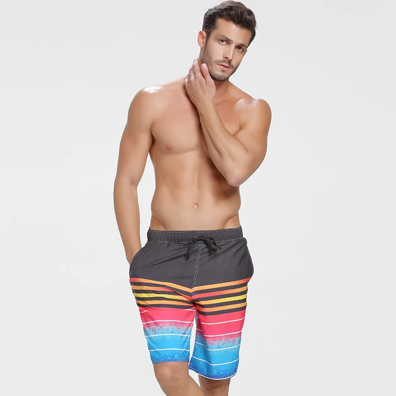 

3XL Loose Summer Beach Shorts Men's Surfing Board Sportswear Trunk Shorts for Swimming Swimsuits Quick Dry Homme Bermuda Pants