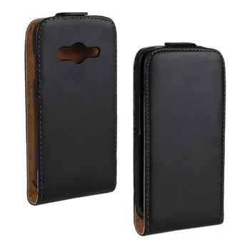 

Genuine Vertical Flip Leather Magnetic Case For Samsung Galaxy Ace 4 G313H Shell Protector Cover Cases +one direction &phone cas