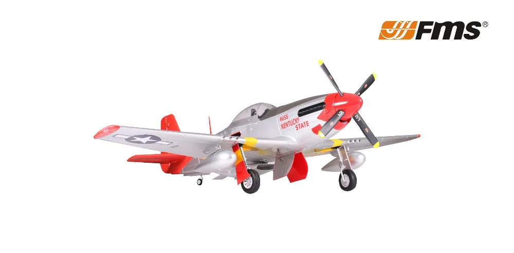 FMS 1700 мм/1,7 м Gaint Warbird P51/P-51 D Mustang красный хвост PNP версия большой масштаб радиоуправления радиоуправляемая модель самолета