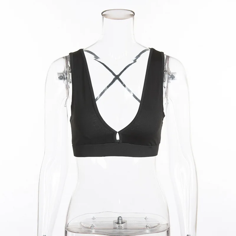 Спортивные бюстгальтеры для йоги с эффектом пуш ап 2019 сексуальная спортивная