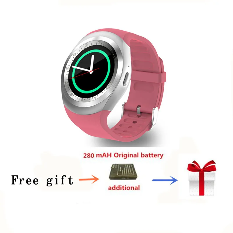 y1 smartwatch sim card