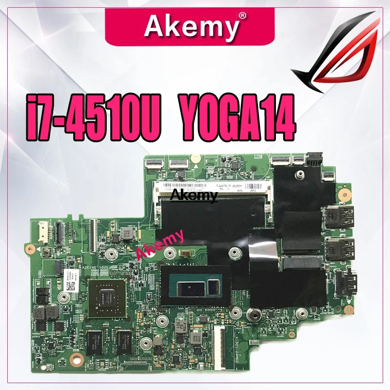 

Lenovo Thinkpad S3 YOGA14 Laptop Motherboard With i7-4510U FRU 00UP311 13323-2 448.01127.0021 100% Tested Fast Ship