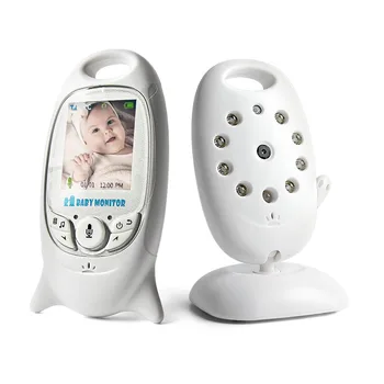 VB601 2.4Ghz Video Baby Monitors Wireless 2.0 Inch LCD Screen 2 Way Talk IR Night Vision Temperature Security Camera 8 Lullabies