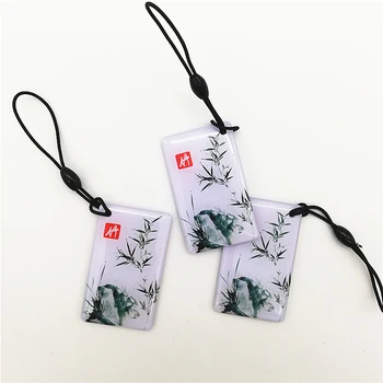 

1Pcs 13.5MHZ UID Changeable S50 1K Classic EV1 IC MFS50 NFC Rewritable Blank Card Keyfob Chinese Magic 1K RFID Clone Token fobs