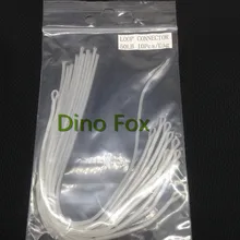 Лидер продаж 100 шт./лот Fly Рыбалка петли разъем 3.0#30lb/5.0# 50lb Fly линии петли Рыбалка аксессуар снасти Box слишком