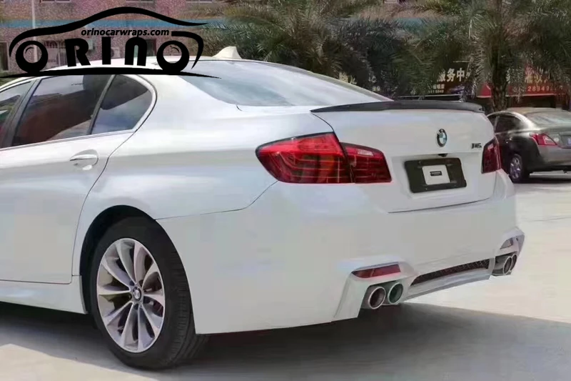 Pearl Metallic White Vinyl Film Wrap-1