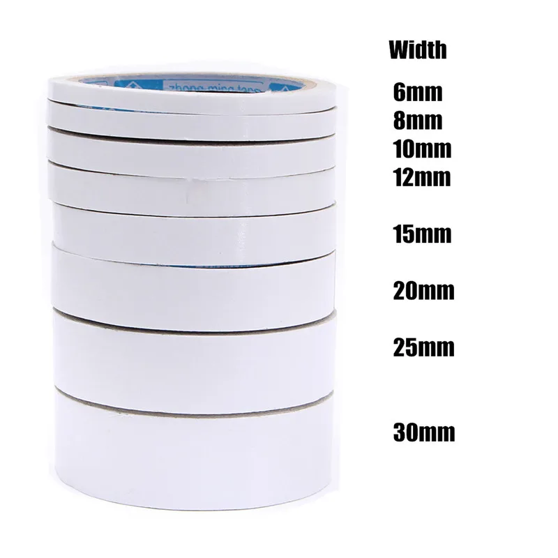 10 mts of 9mm TESSA CLEAR DOUBLE SIDED sticky CRAFT TAPE lampshade craft making 