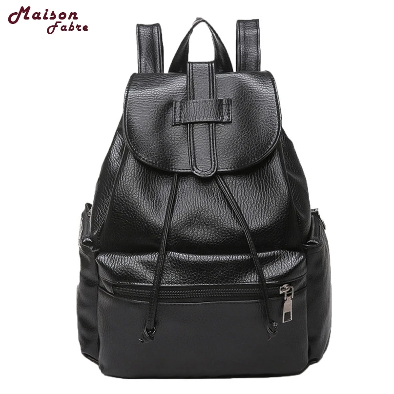 

New 2017 Men Women Rope Belt Backpack School Bags Teenagers Top Backpacks Fashion drop shipping 0518