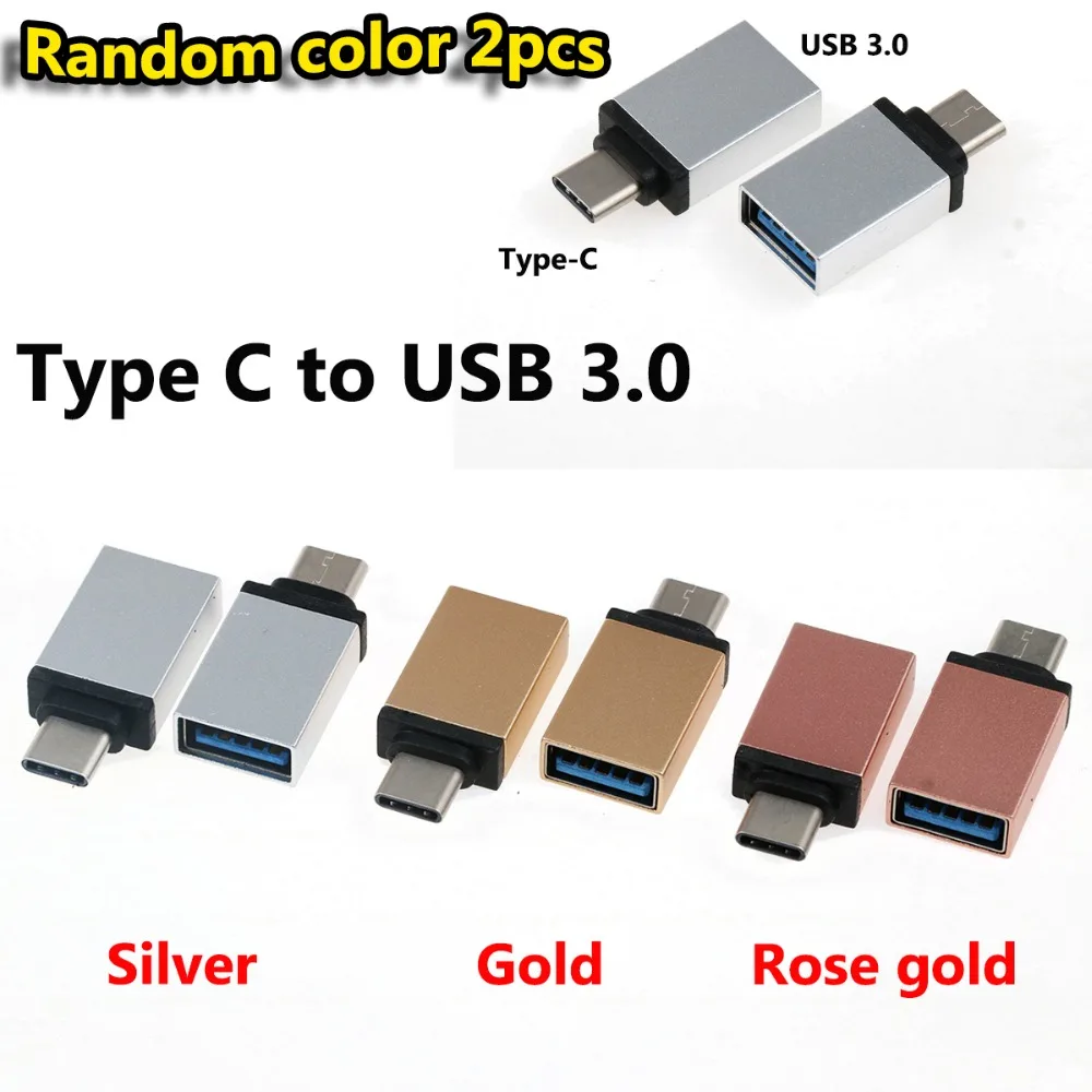 JCD 2X USB адаптер USB C к Micro USB конвертер Кабель type C адаптер USB 3,0 для iphone X 8 7 6 5 для huawei p10 p9 OTG адаптер