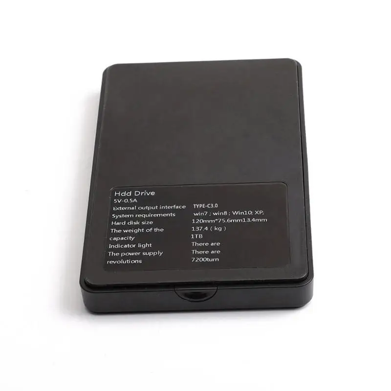 Внешний жесткий диск 2," type-C 1000 Гб/500 Гб/320 ГБ/120 ГБ USB 3,0 HDD Disco Duro Externo для ноутбука/Mac/PS4/Xbox One