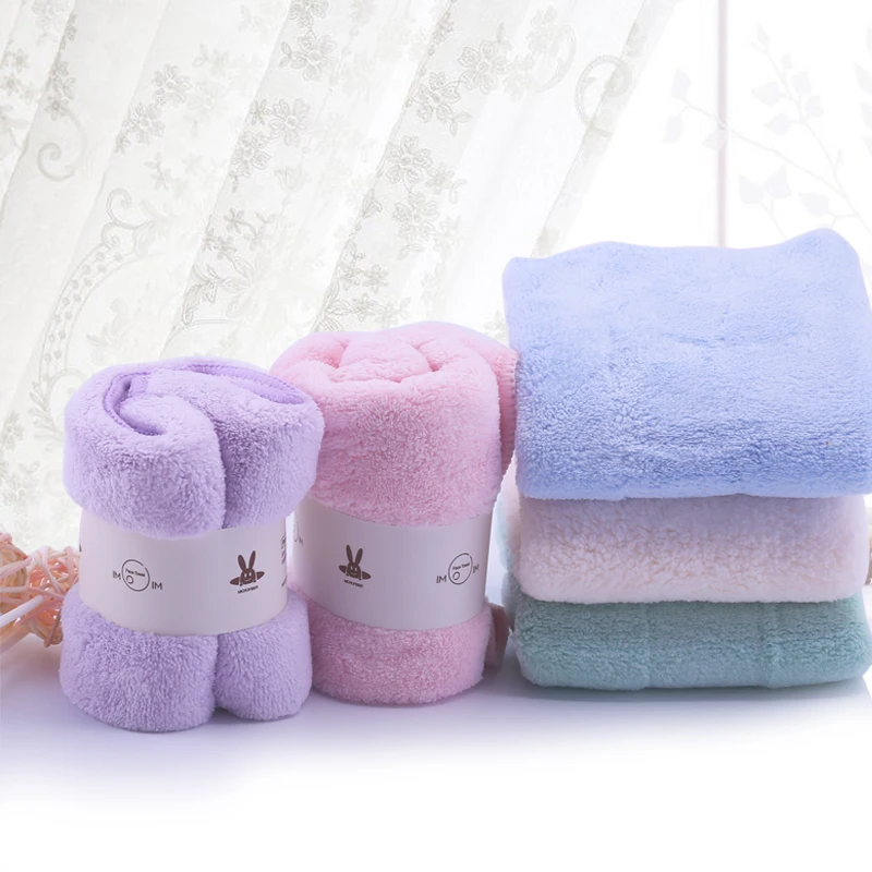 

microfiber Face Towel super absorbent towels Soft Comfortable no pilling bath towel 1pcs 30*30cm bath towels for adults
