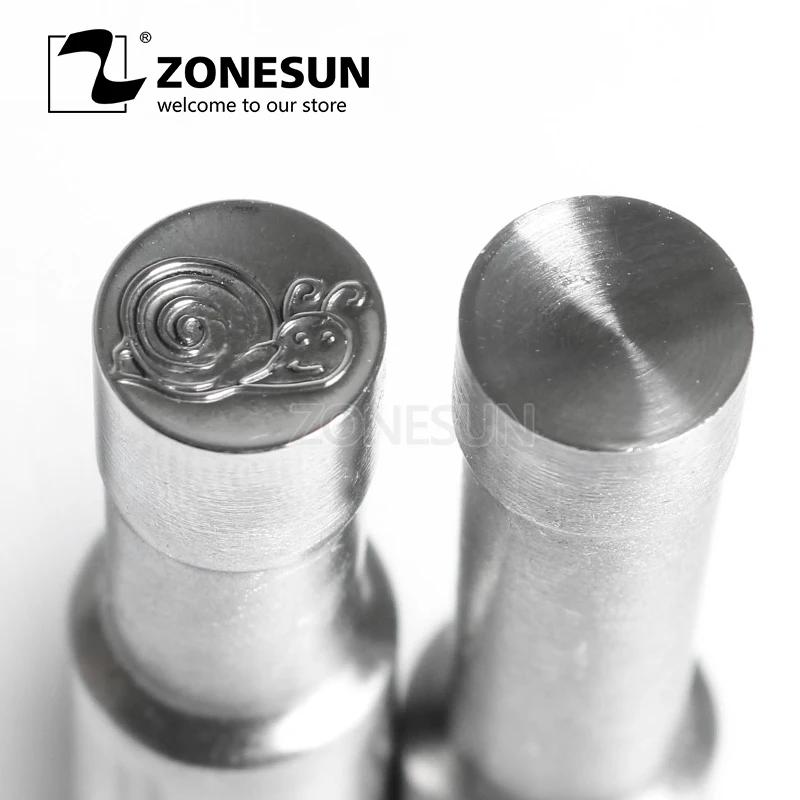

ZONESUN Snail Tablet 3D Punch Mold Milk Candy Sugar Making Press die For TDP 1.5 Punching Machine Free shipping