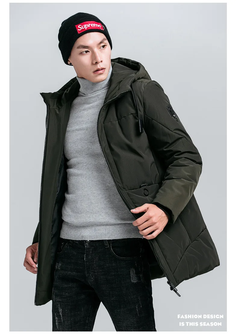 Seenimoe 2019 новый зимний хлопок пальто Для мужчин с капюшоном ветрозащитная зимняя куртка брендовые зимние парки утепленные M-4XL Для мужчин s