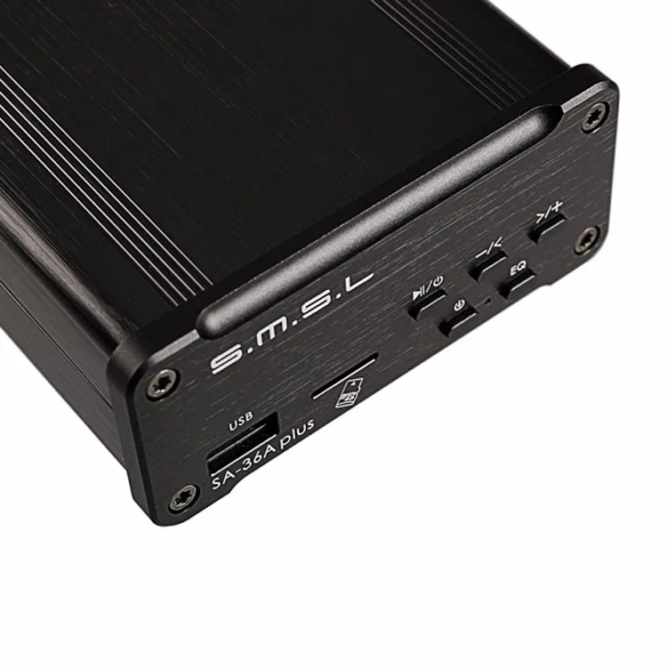SMSL SA-36A Plus 30 Вт TPA3118 Bluetooth AUX HIfi аудио цифровой усилитель класса d усилитель мощности Поддержка TF карты/USB/U диск
