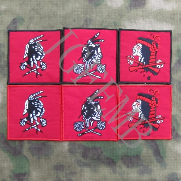Red NSWDG Devgru SealTeam ST6 Squadron VIP protection Team Military Tactical Morale Embroidery patch | Дом и сад
