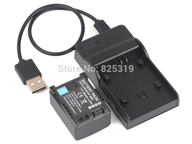 7.4V 890mAh BP 808 rechargeable Battery BP808 BP 808 Camera batteries