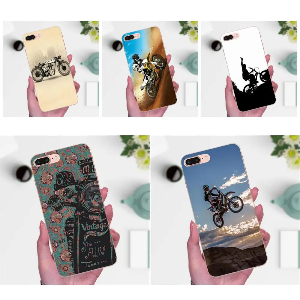 Мягкие чехлы для LG G4 G5 G6 K4 K7 K8 K10 2017 V10 V20 V30 Stylus Nexus 5 5X G2 G3 mini spirit Moto Cross мотоциклетные