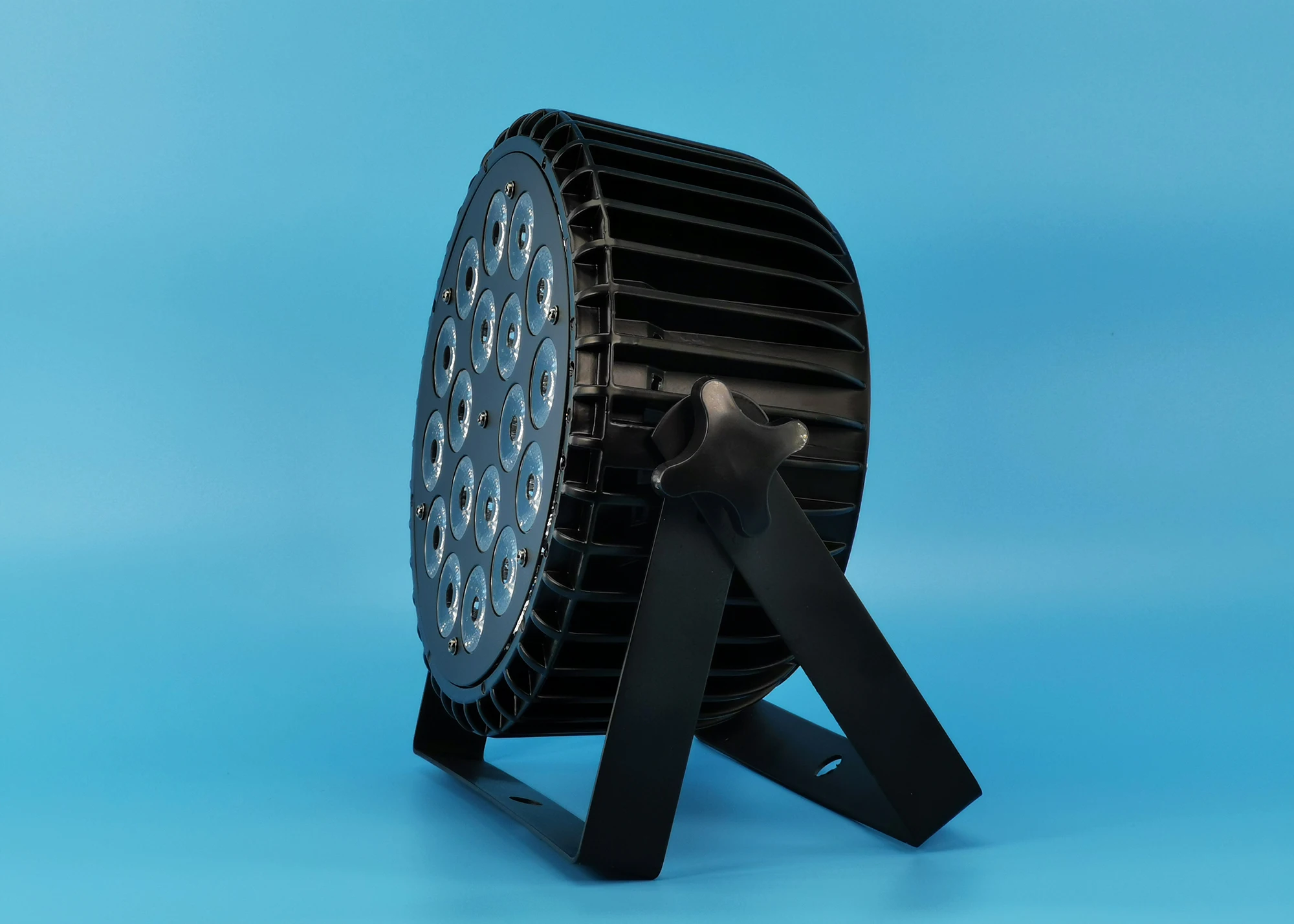 2 шт./18X18W Led par Светильник RGBWA + UV 6in1 литой алюминий 18 Вт led плоский сценический DMX512 DJ