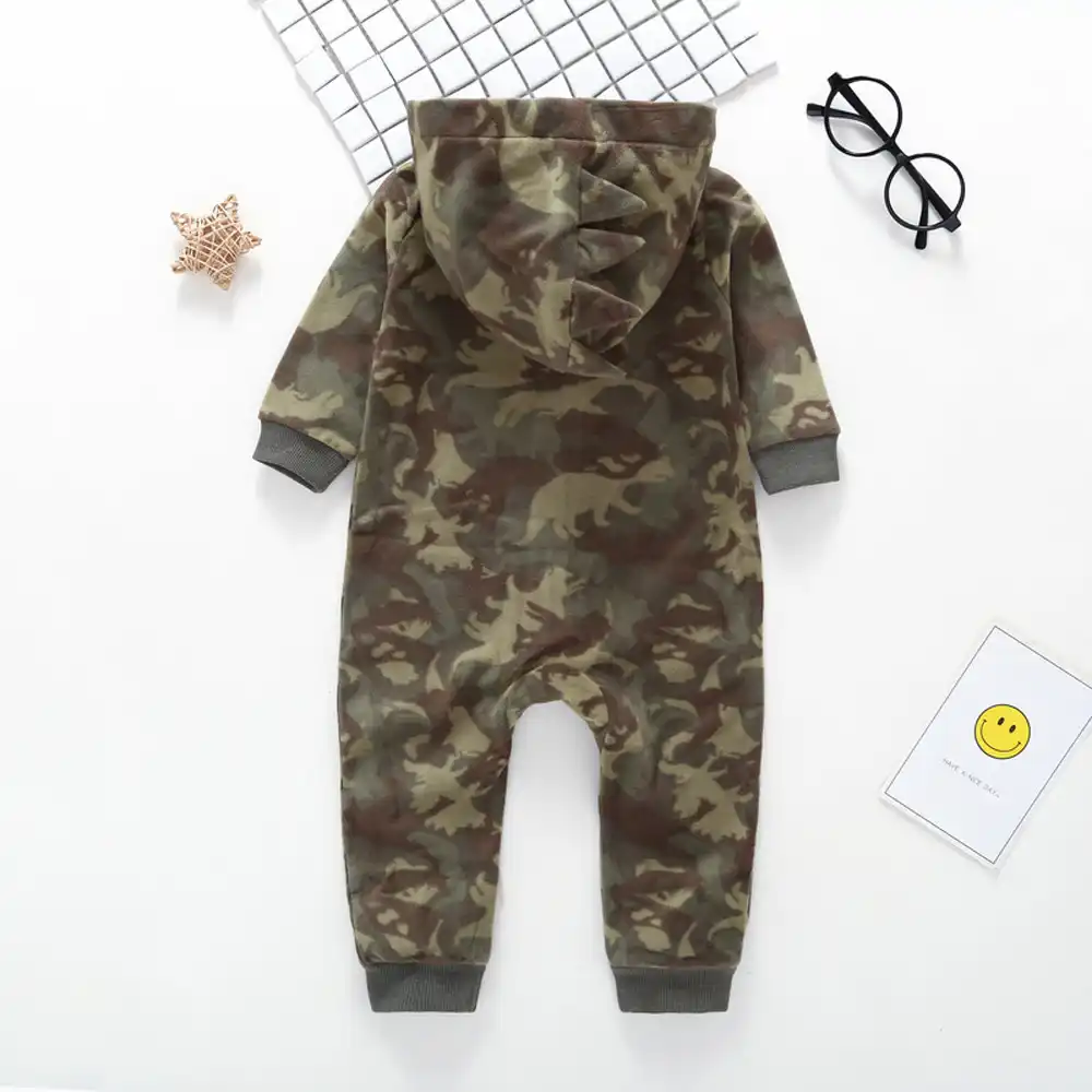 baby camouflage overalls