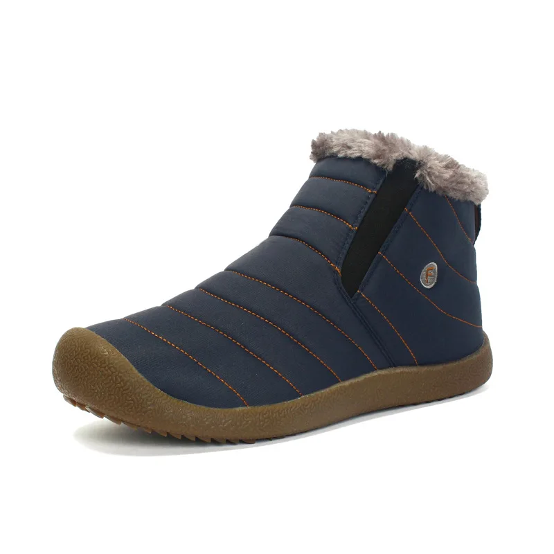 New Fashion Men Winter Shoes Solid Color Snow Boots Plush Inside Antiskid Bottom Keep Warm Ski Free Shipping huismerk kopen in de aanbieding New Fashion Men Winter Shoes Solid Color Snow Boots Plush Inside Antiskid Bottom Keep Warm Ski Free Shipping huismerk kopen in de aanbieding