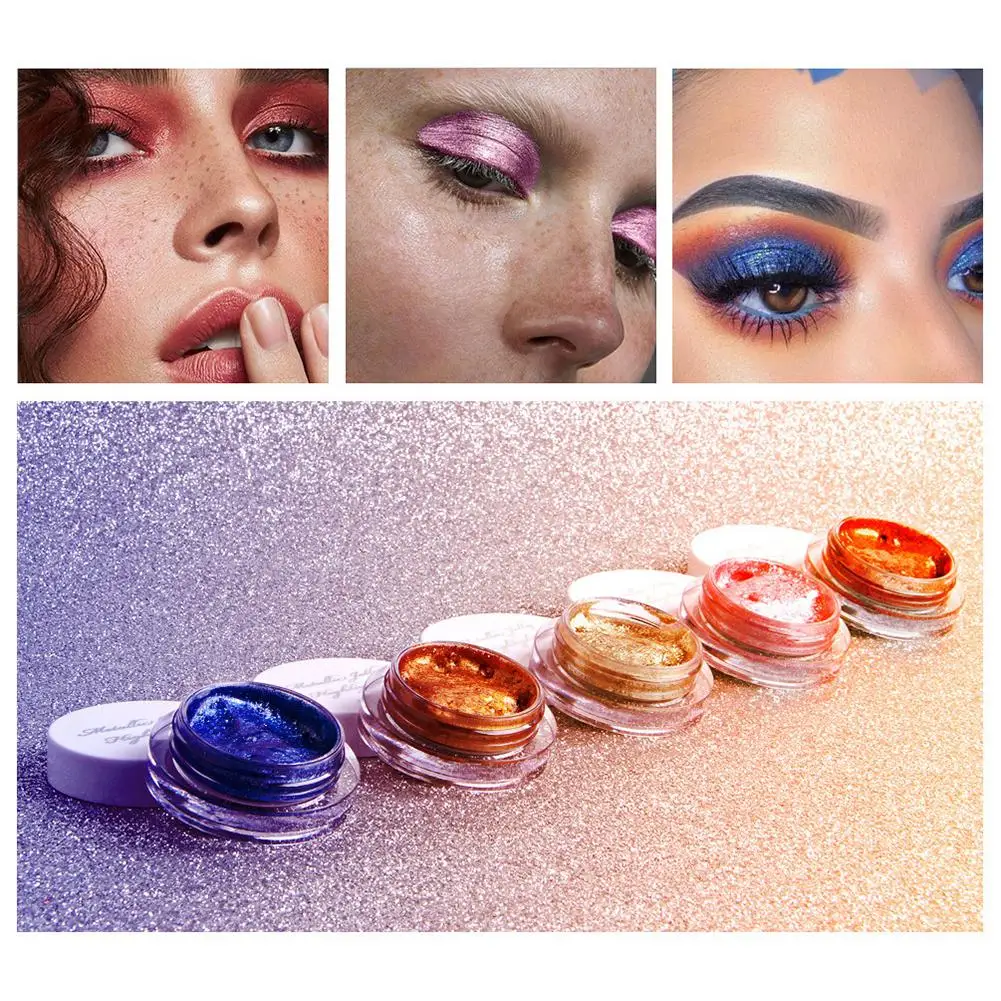 

HobbyLane 2019 New Glitter Sequin Eyeshadow 1 Pcs Shimmer Long Lasting Waterproof Eye Shadow Cream Gel Makeup Tool Cosmetics