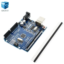 GREATZT 1pcs/lot high quality UNO R3 MEGA328P CH340G for Arduino Compatible NO USB CABLE