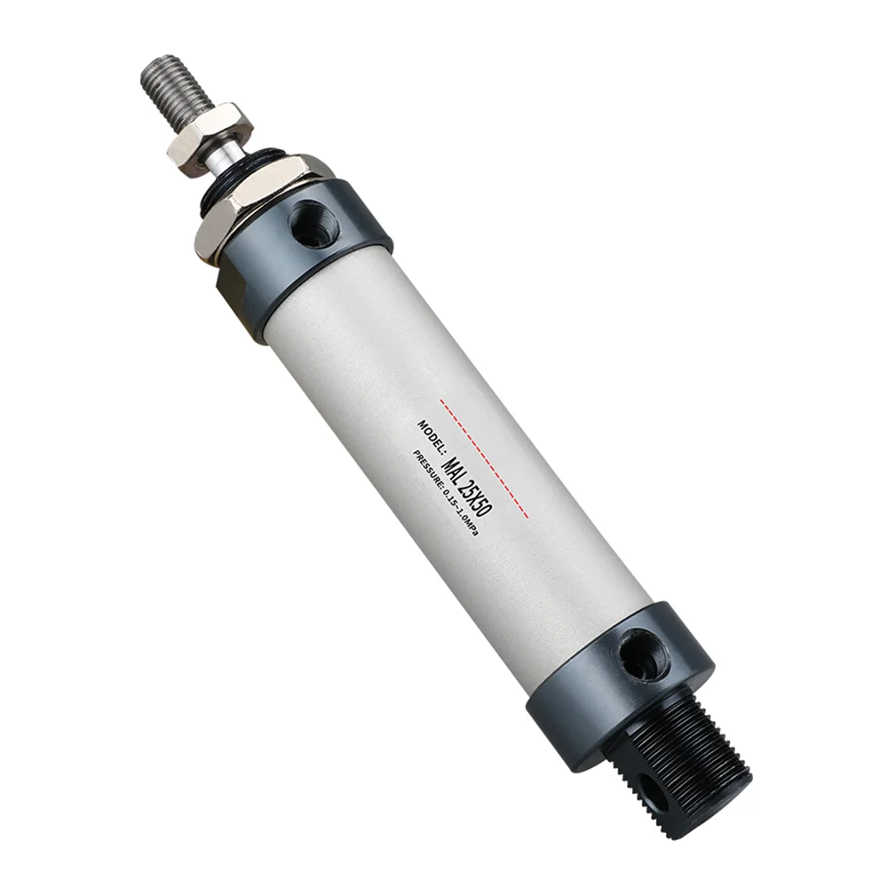 

Aluminum alloy Pneumatic cylinder MAL 25mm bore 25mm-500mm stroke double acting Single Rod Air Cylinder