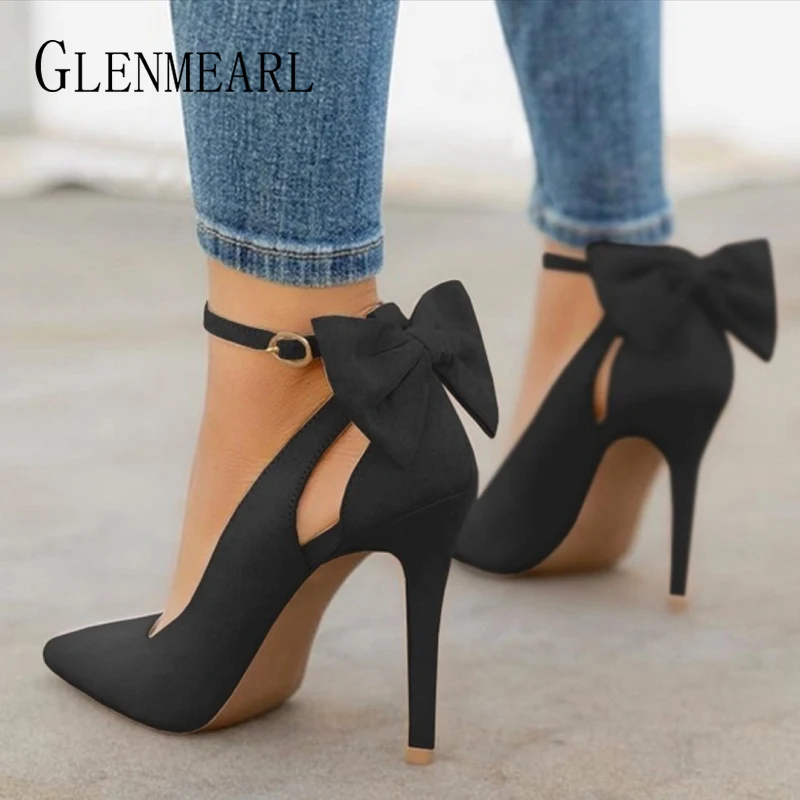 Women High Heels Brand Pumps Women Shoes Pointed Toe Buckle Strap Butterfly Summer Sexy Party Shoes Wedding Shoes Plus Size De Buy Online Best Prices In Aliexpress Pakistan Cbuystore Pk