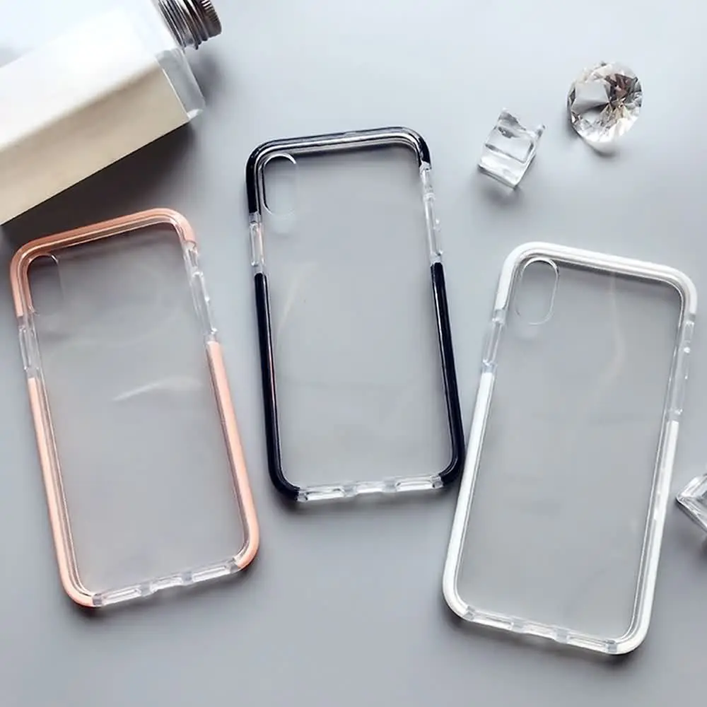 L FADNUT прозрачный силиконовый мягкий чехол из тпу для iPhone 7 Plus 8 6S 6 противоударный