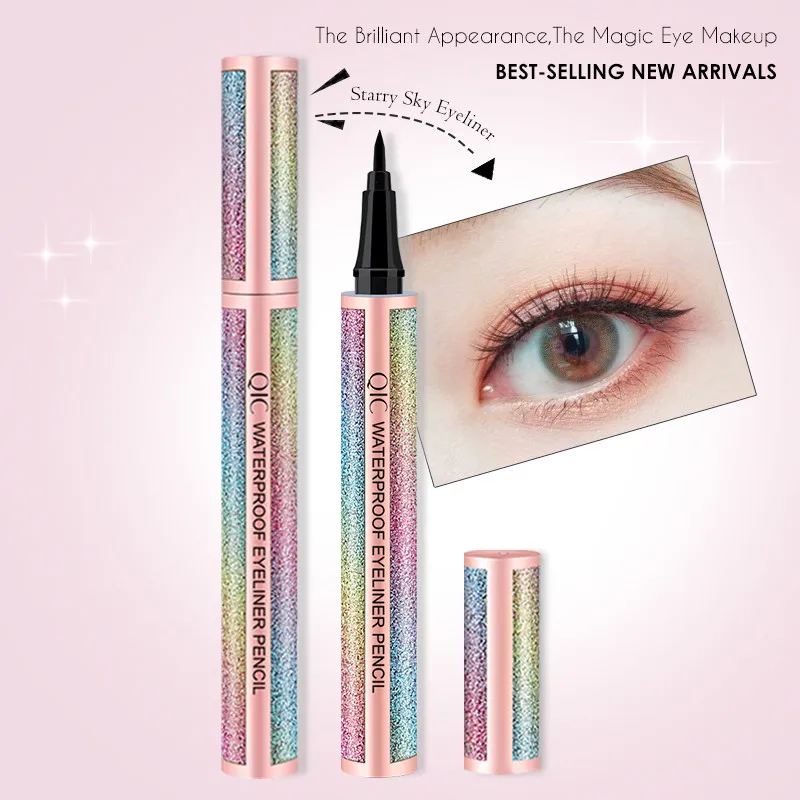 

Quick-drying star eyeliner star making black waterproof lasting natural eyeliner high quality makeup beauty