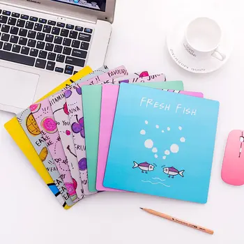 

Mouse Pad Cute Cartoon PVC Mousepad Square Gaming Mousepad Locking Edge Comfort Mice Mat for Laptop PC desk Mat 21*21 cm