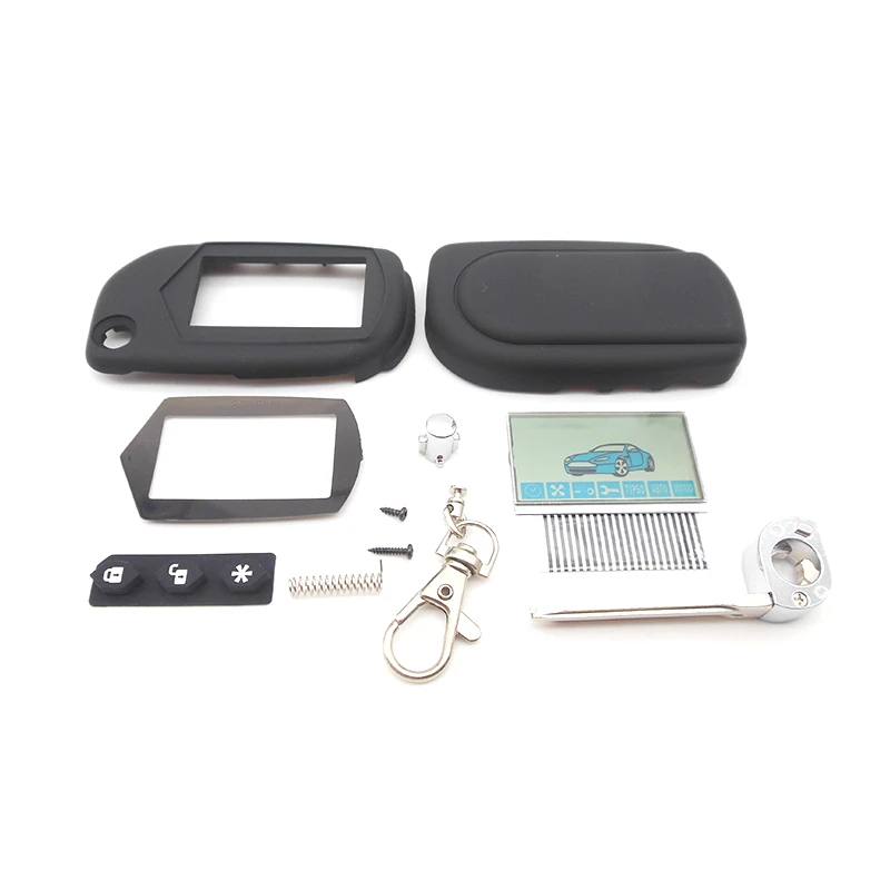 

Uncut case for Starline A91 uncut blade fob case cover A91 folding car flip remote + A91 LCD display flexible cable