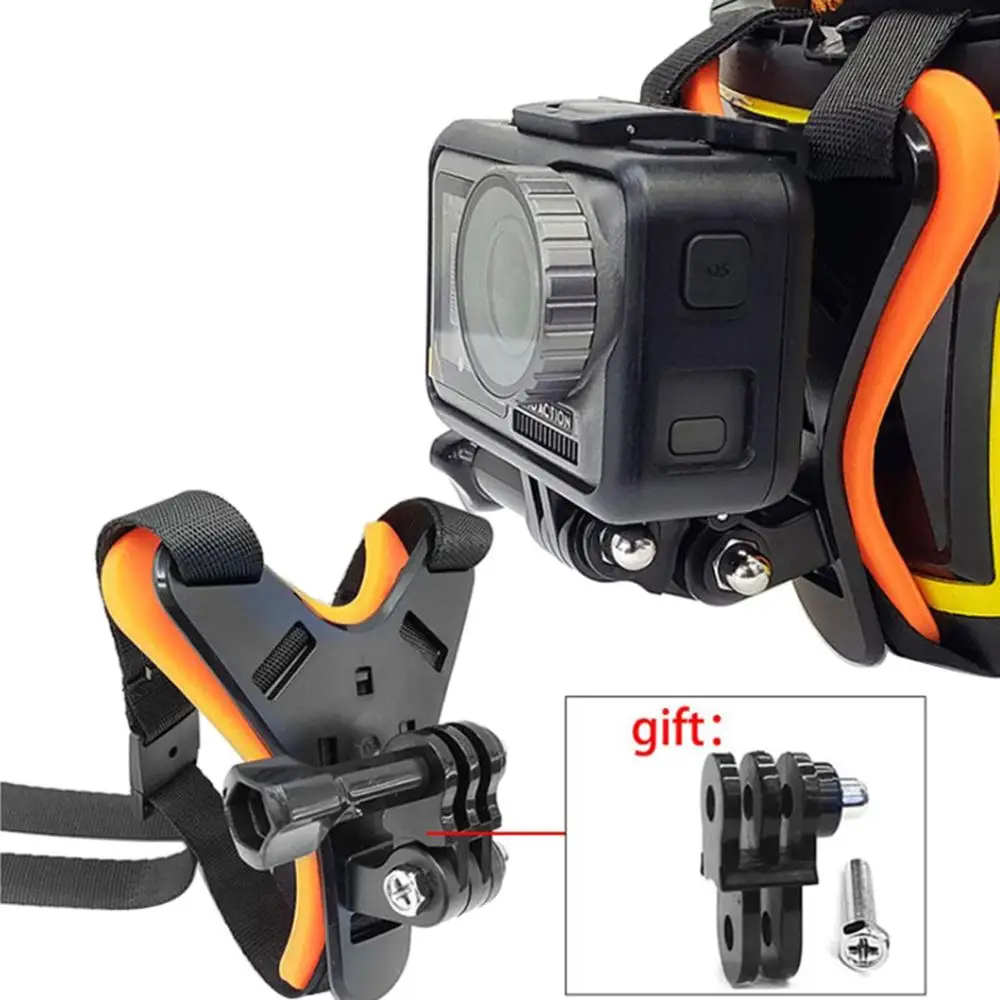 Крепление для подбородка на мотоциклетный велосипедный шлем DJI OSMO Action GoPro HERO7