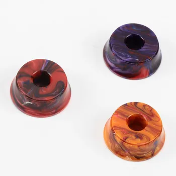 

Coil Father 5pcs/lot Resin Base Atomizer Deck Holder Stand / Bottom Dock For RBA RDA RTA Vape Fit For 510 Tank