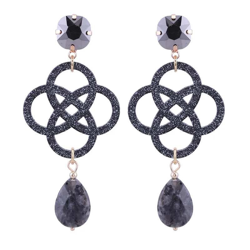Drop earrings for woman fashion Jewelry Oorbellen (15)