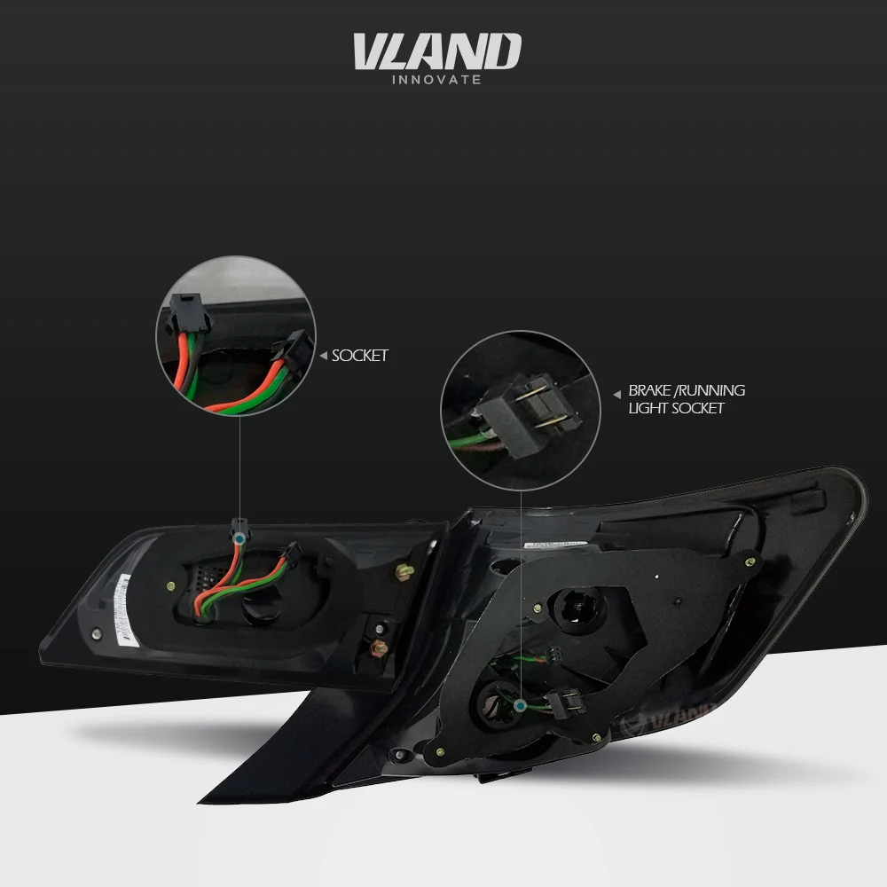 Top Vland Car Styling Taillight For Camry 2012-2014 Led Tail Light Car Light Assembly Rear Lamp 4 Top Vland Car Styling Taillight For Camry 2012-2014 Led Tail Light Car Light Assembly Rear Lamp 4