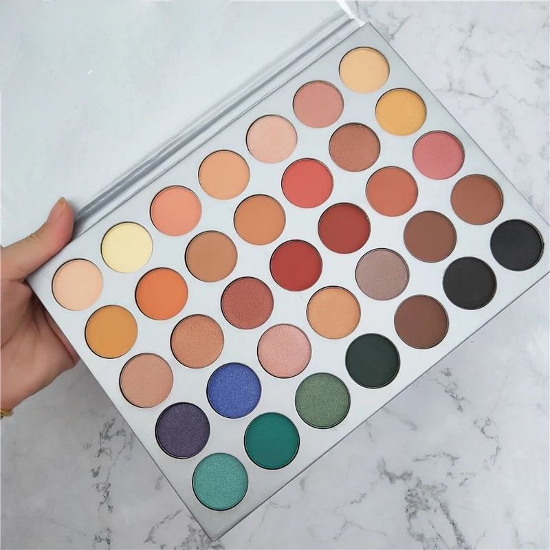 

35 Color New Face Makeup Eyeshadow Palette Shades Shimmer Matte Eyeshadow Pallete For Morphes Style M9277#