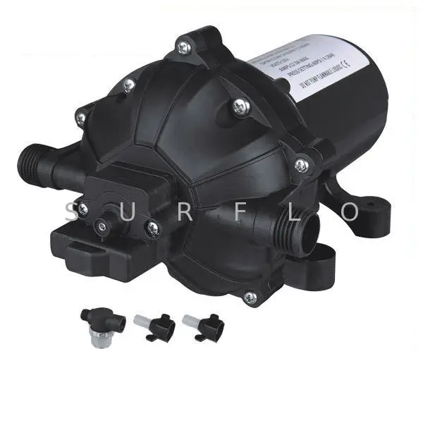 High Pressure Five Chamber Diaphragm water pump 12 24 volt dc for marine RV Agriculture and washer